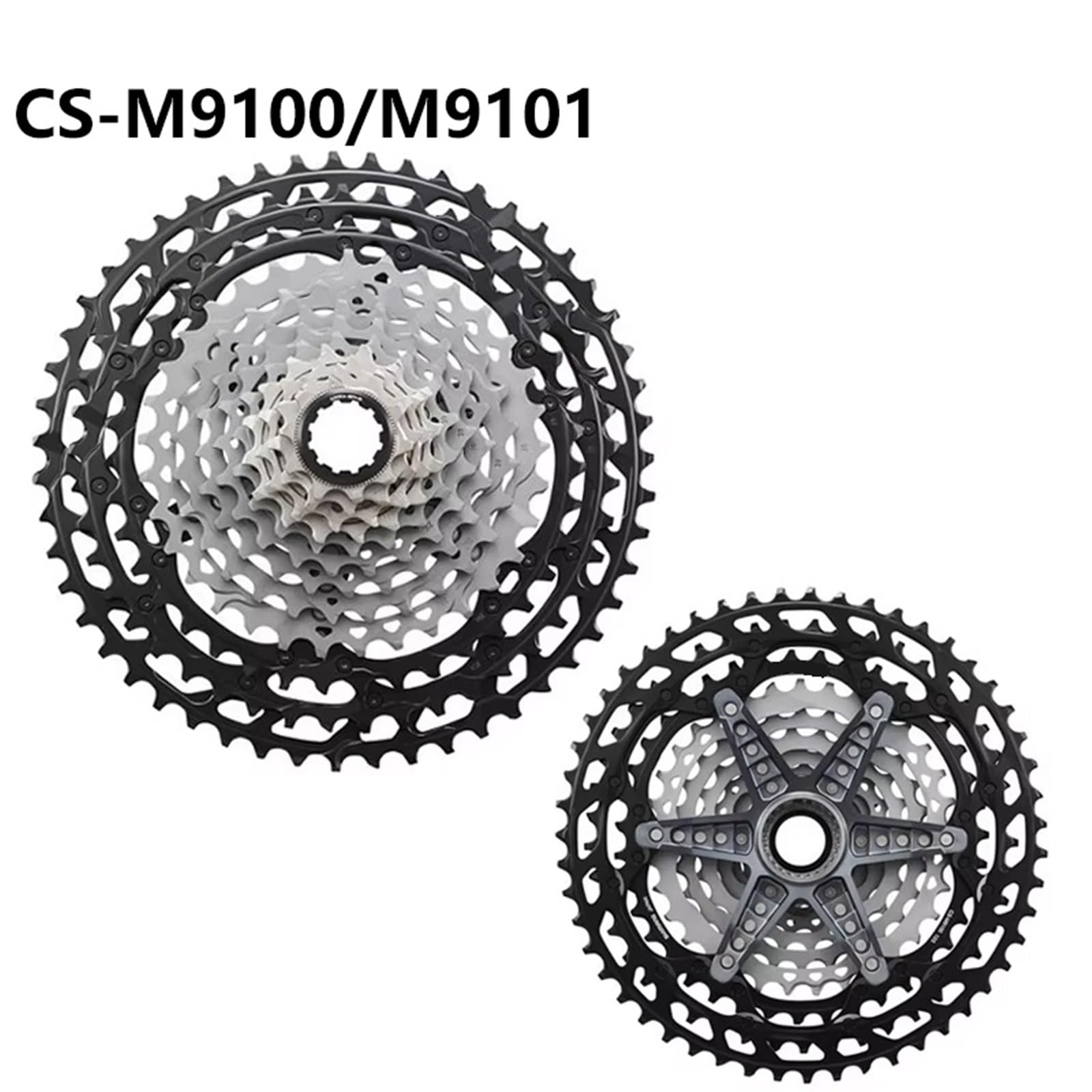 Amazon | 互換性があります SHIMANO XTR M9100 12 スピード MTB 10-45T