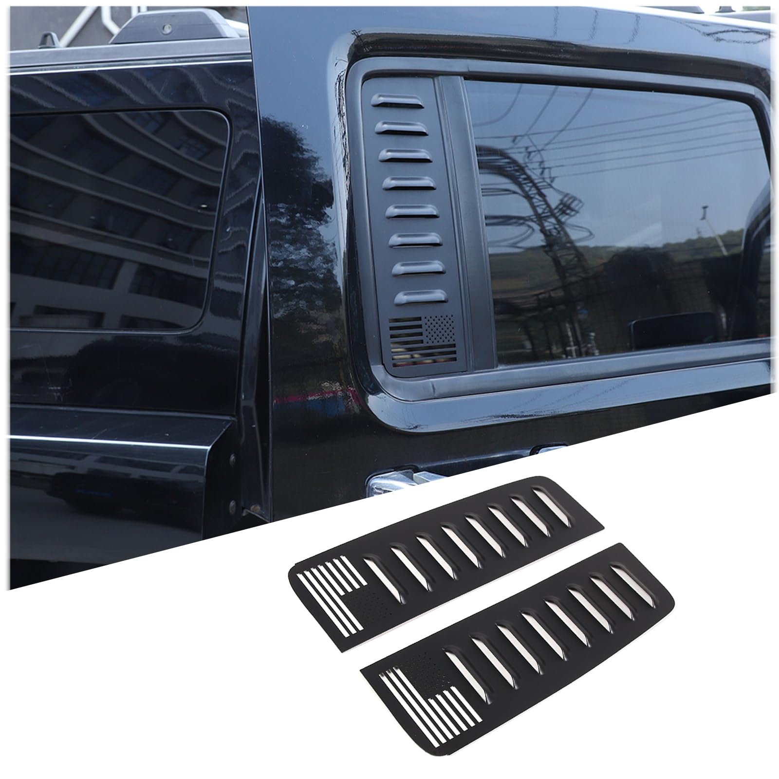 Calcomanías de puerta trasera para Hummer H3 ideales para renovar tu todoterreno 8