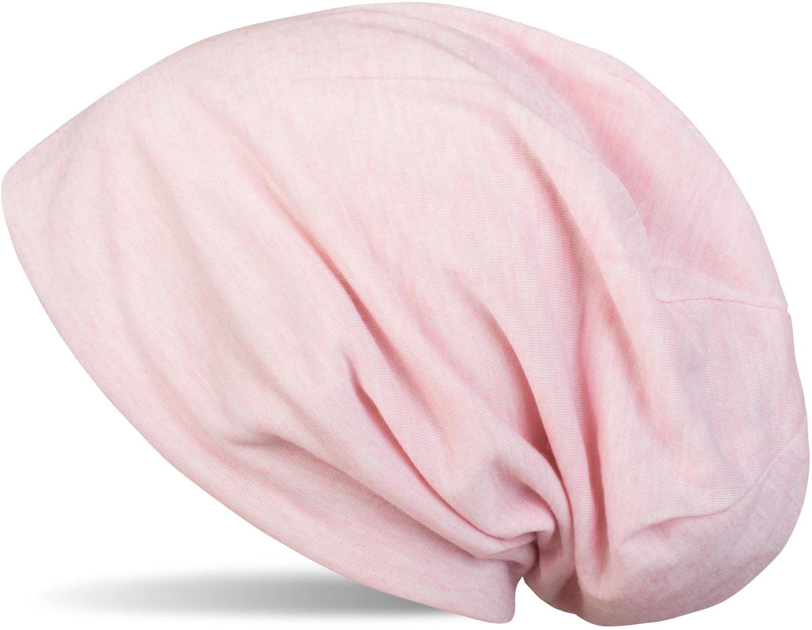 Stylebreaker Women's Mottled Rose Classic Beanie Hat, Summer, Light, Unisex 04024018, Colour: