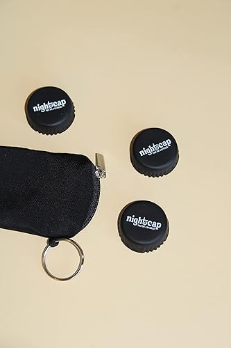 Miniatura 9 de NightCap Evita que la bebida se dispare tapas de botella de silicona para adaptarse a tapas de botellas de cerveza de vidrio, botellas de vino y