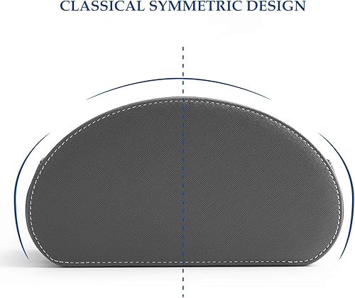 Miniatura 10 de SANQIANWAN Soporte de control remoto de poliuretano, organizador de escritorio para mesa, caja organizadora de escritorio con 5 compartimentos para
