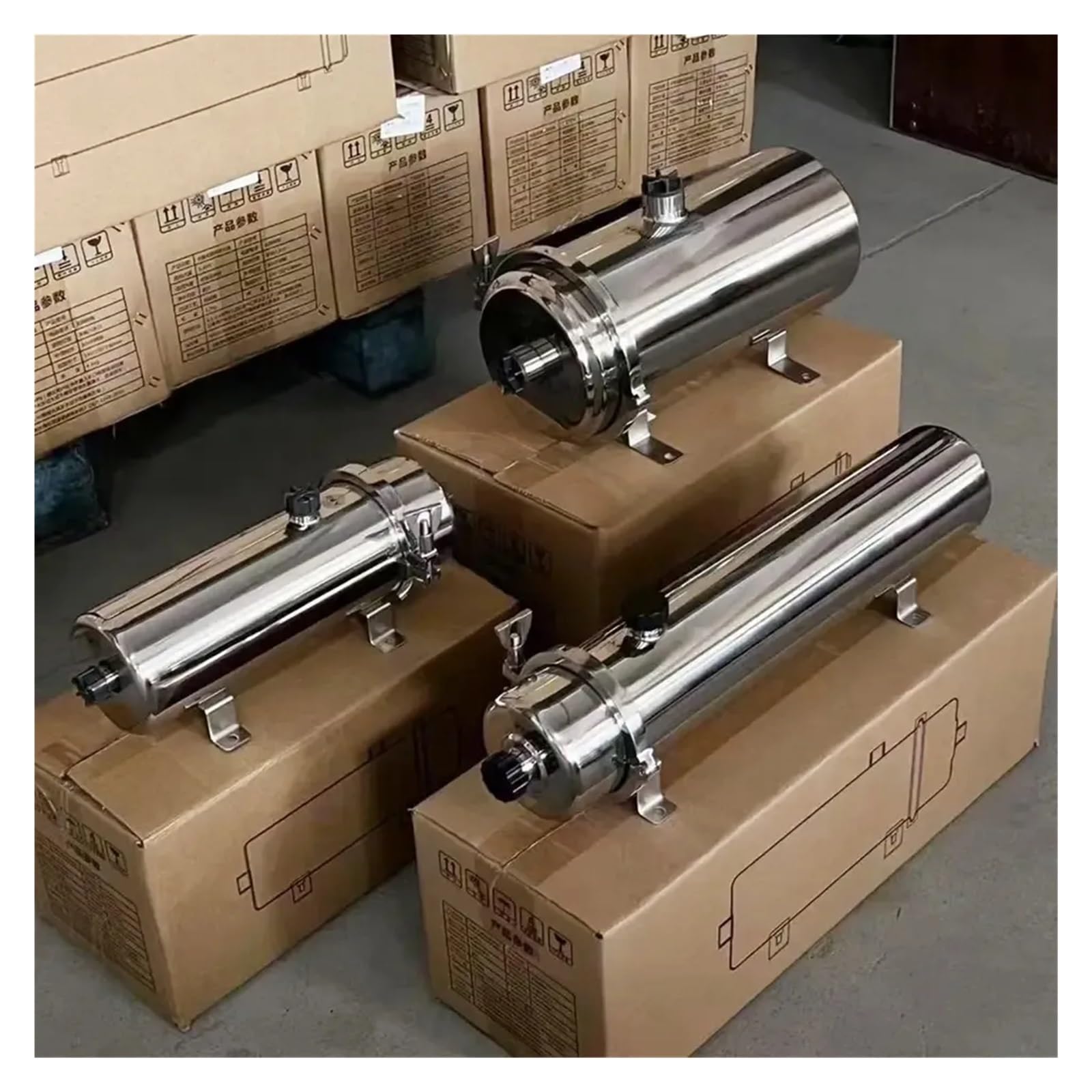 Filtr wody 5000 l/h Woda pitna Oczyszczacz wody ze stali nierdzewnej, ultrafiltracja Membrana 0,01 μm Filtr wody do urządzeń domowych