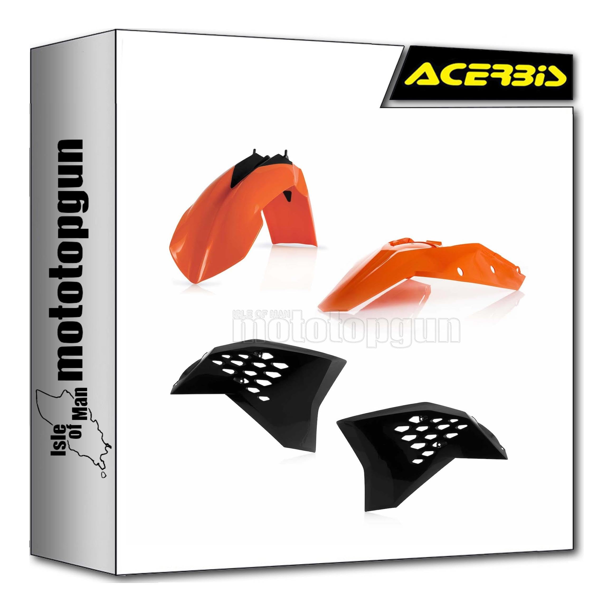 Cache carénage d'origine Acerbis 0010294.553, l'excellence pour KTM SX 250 - 3