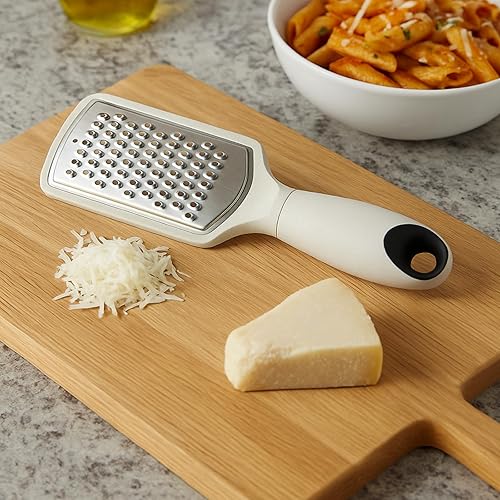 Miniatura 2 de Beille Utensilios de cocina de mano de paja de trigo de acero inoxidable crema rallador de queso Crema,Gris