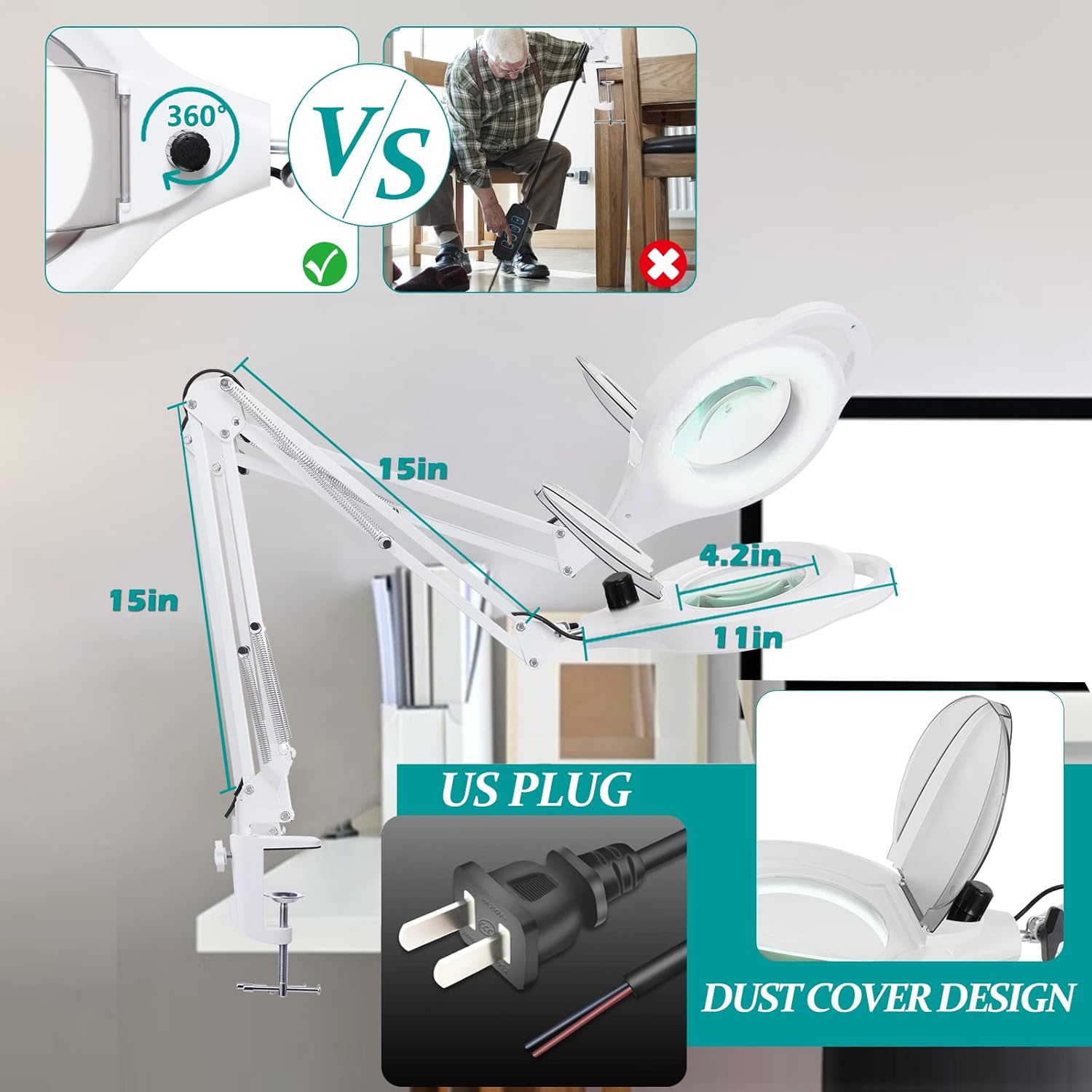 The 21 Best Magnifying Desk Lamp Brighten Up Your Workspace