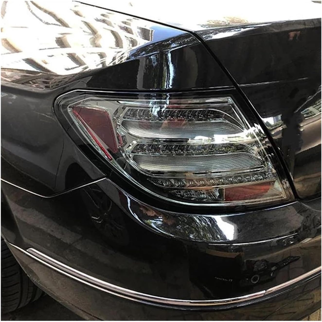 For Mercedes For Benz W204 C300 C250 2007-2014 Car Rear Tail Light Fog Running Lamp Turn For Signal Light Stop Brake Dynamic Blinker