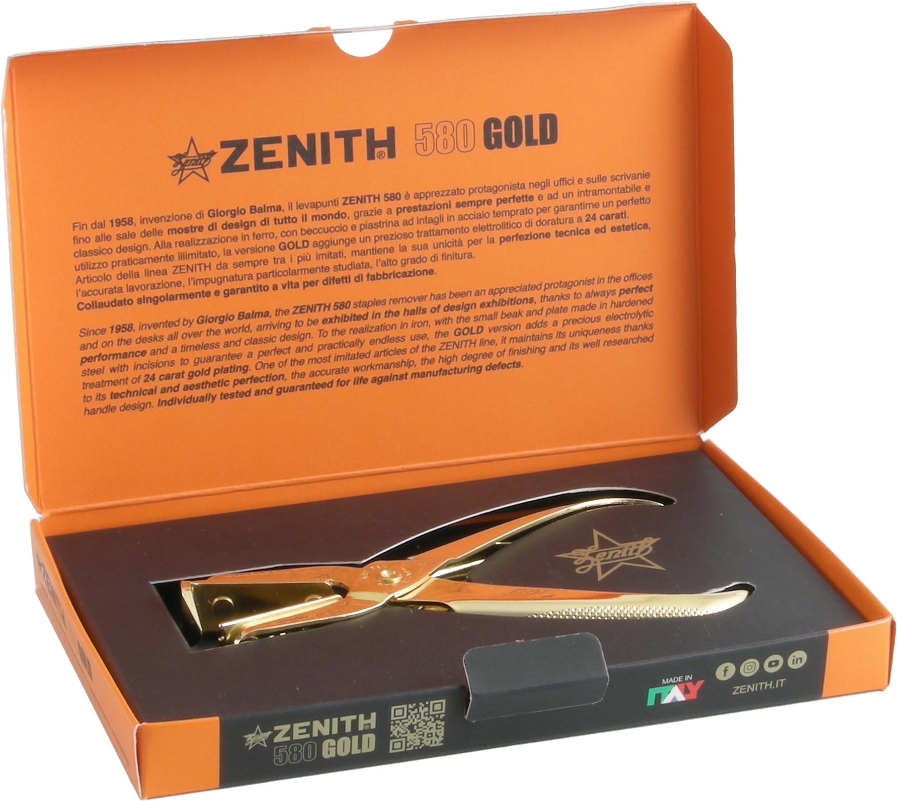 Levapunti ZENITH art. 580 Gold