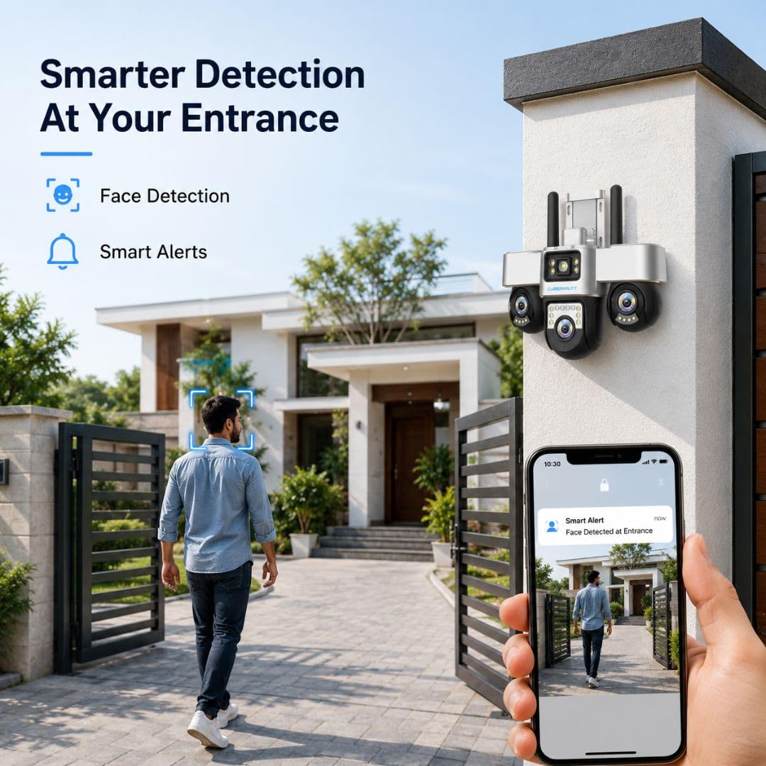 XUGA Cybernautt K18Z 4G CCTV Camera - 3 Lens System -9 XUGA Cybernautt K18Z 4G CCTV Camera - 3 Lens System -9