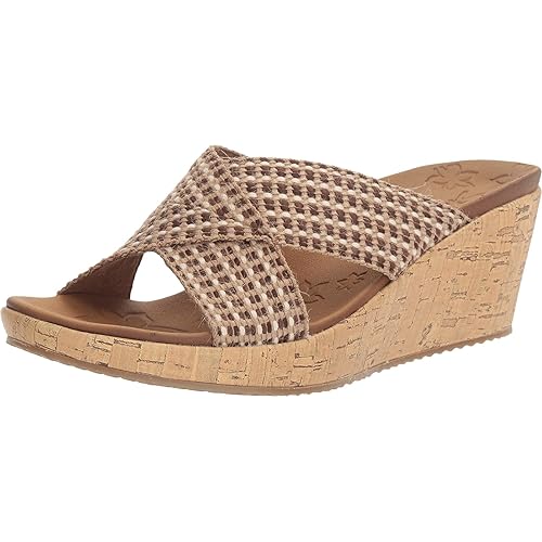 Skechers Women's Beverlee-Delighted Wedge Sandal