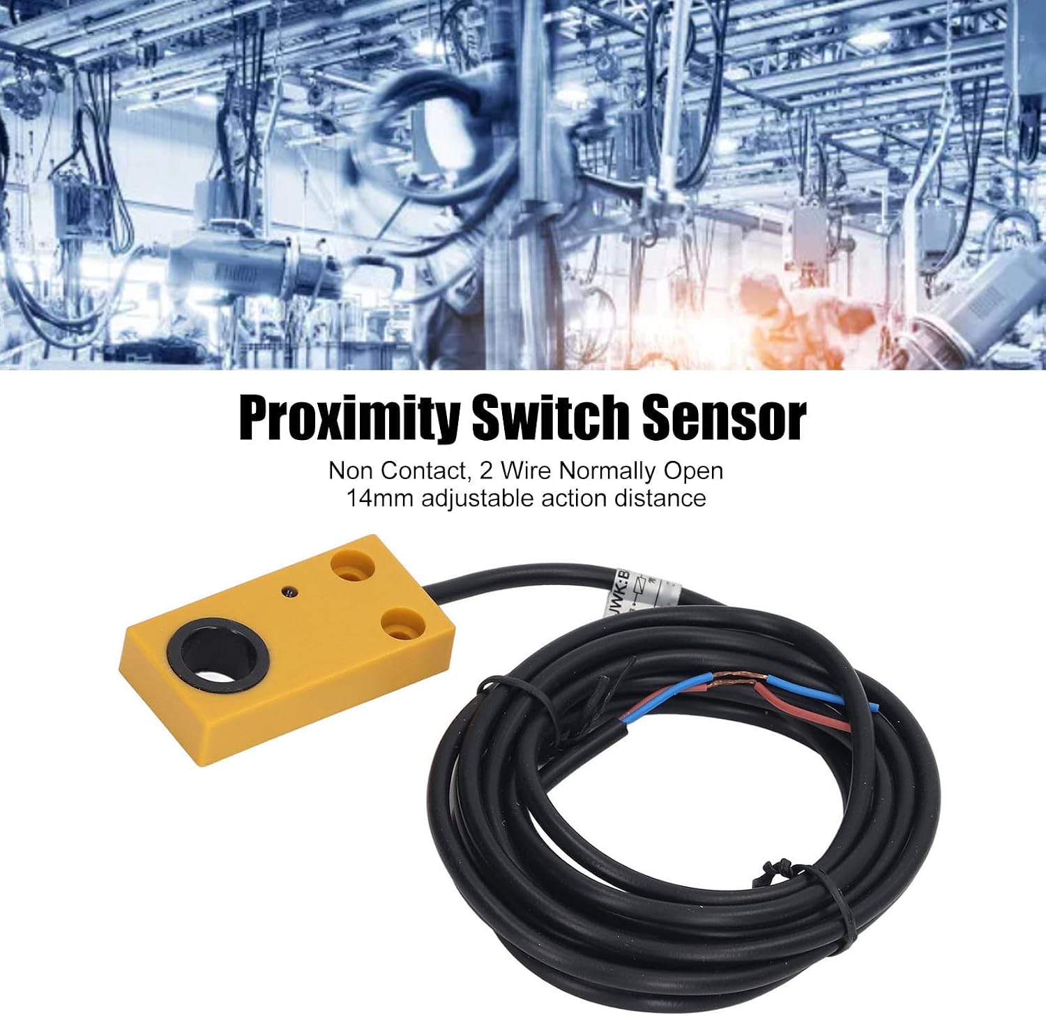 Proximity Sensor 5PCS Non 2 Wire Distance Proximity Switch 6?30VDC 100MA, CAPACITIVE for Machine USE