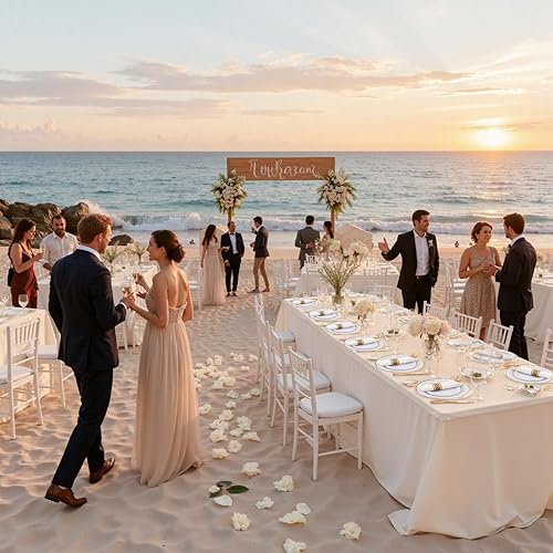 Miniatura 6 de Juego de vajilla dorada de 350 piezas para 50 invitados, platos de plástico dorado con cubiertos desechables que incluyen 50 platos de cena, 50