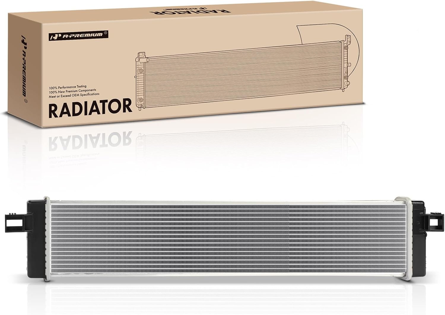 A-Premium Engine Coolant Radiator Assembly Compatible with Toyota RAV4 2019-2021, RAV4 Prime 2021-2023, Venza 2021-2021, Replace# G901042030