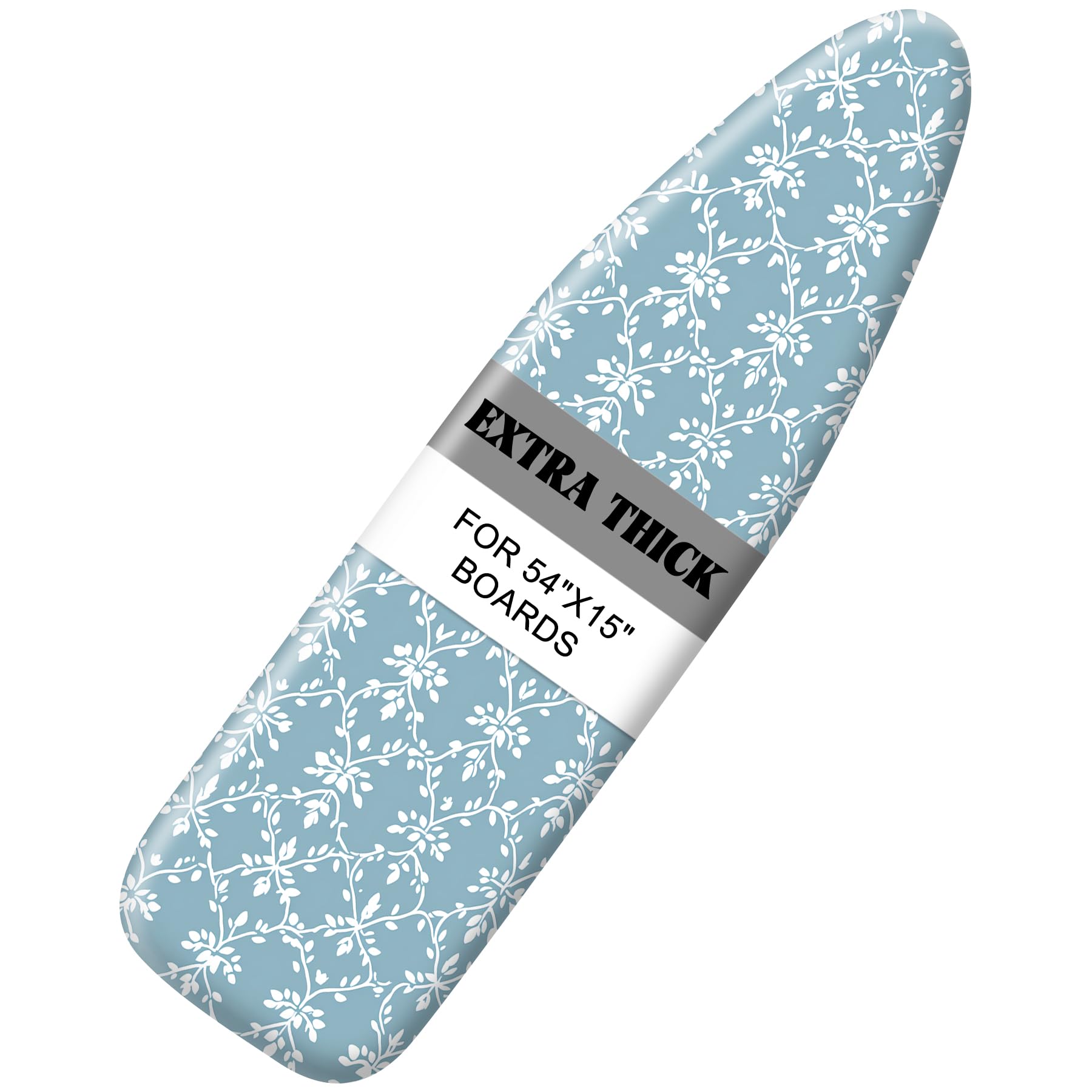 Ironing Board Cover 15"x54"，Standard Ironing Board Replacement Cover，Easy Fit