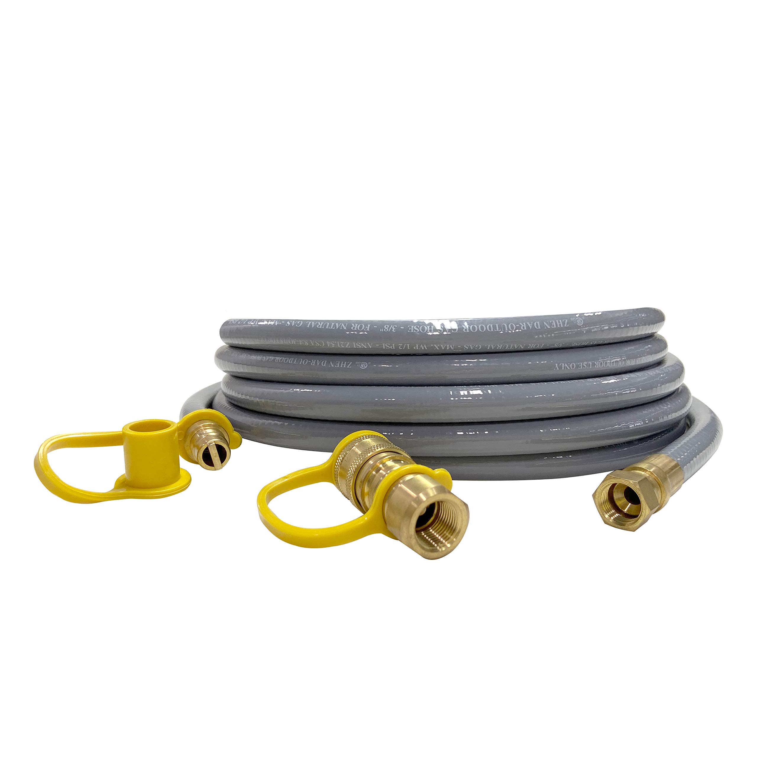 Buy Camplux 12 Ft 1/2 Inch Natural Hose with Quick Connect 3/8 Inch