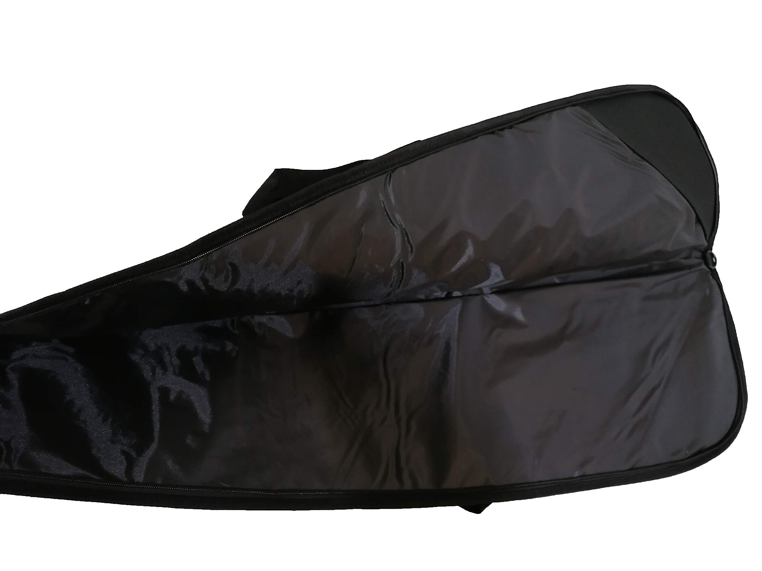 Étui Fourreau Couverture carabine noire transport poignées bandoulière Alpha 122 cm