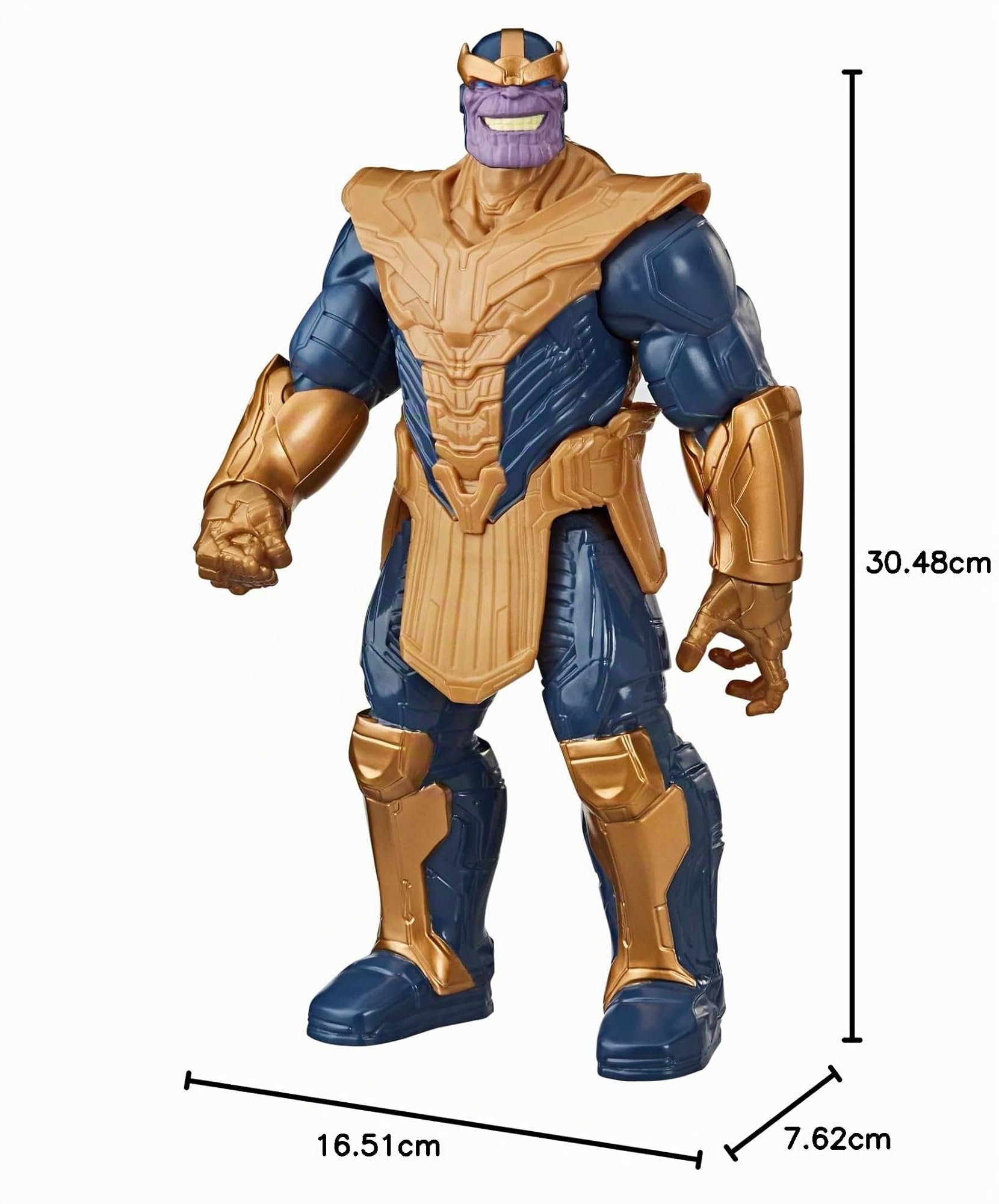 Marvel Avengers Titan Hero Series - Thanos - Figura de acción