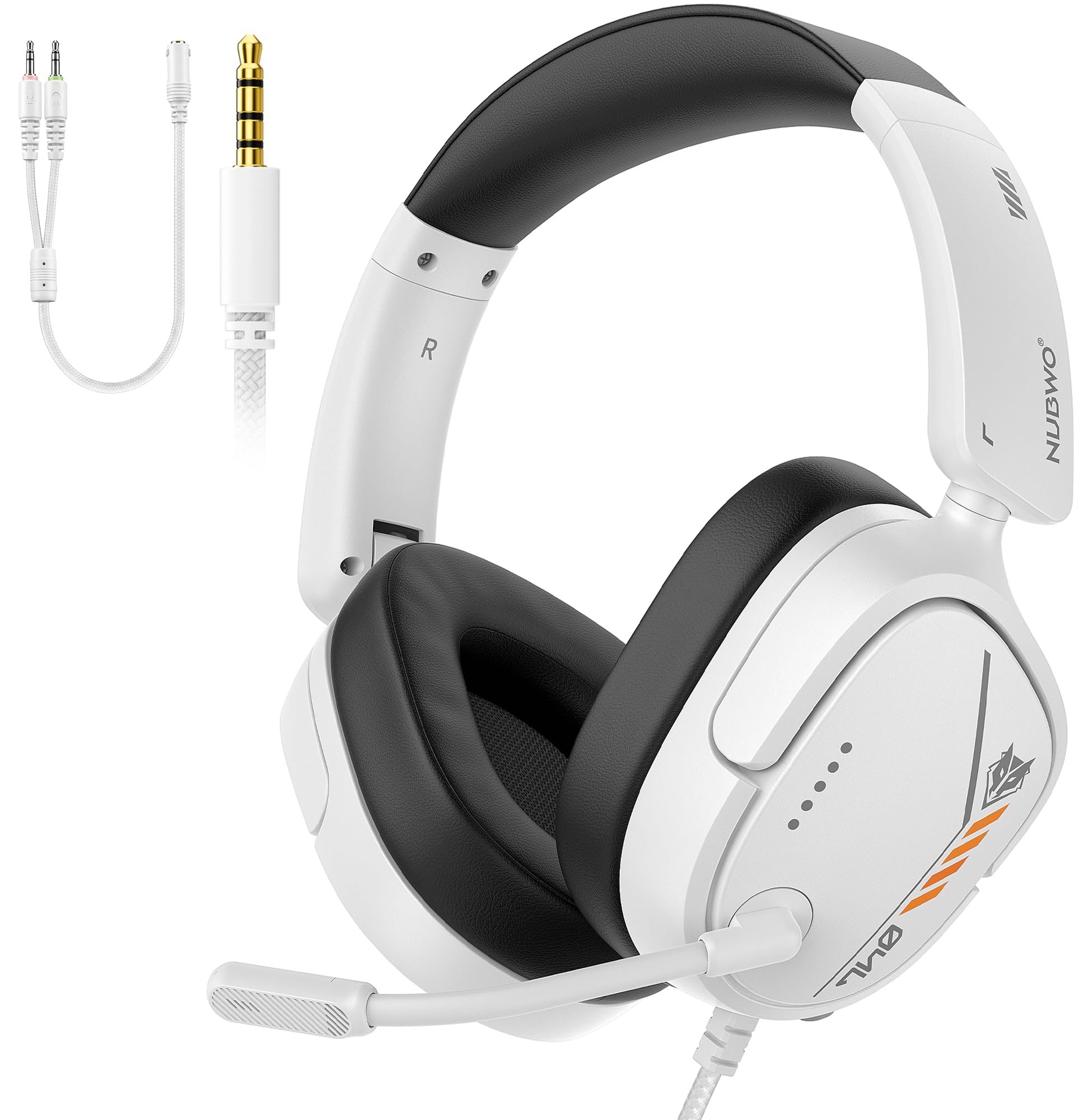 NUBWO HG04L Gaming Headset for PC, PS5/PS4, Xbox Series X|S/Xbox One