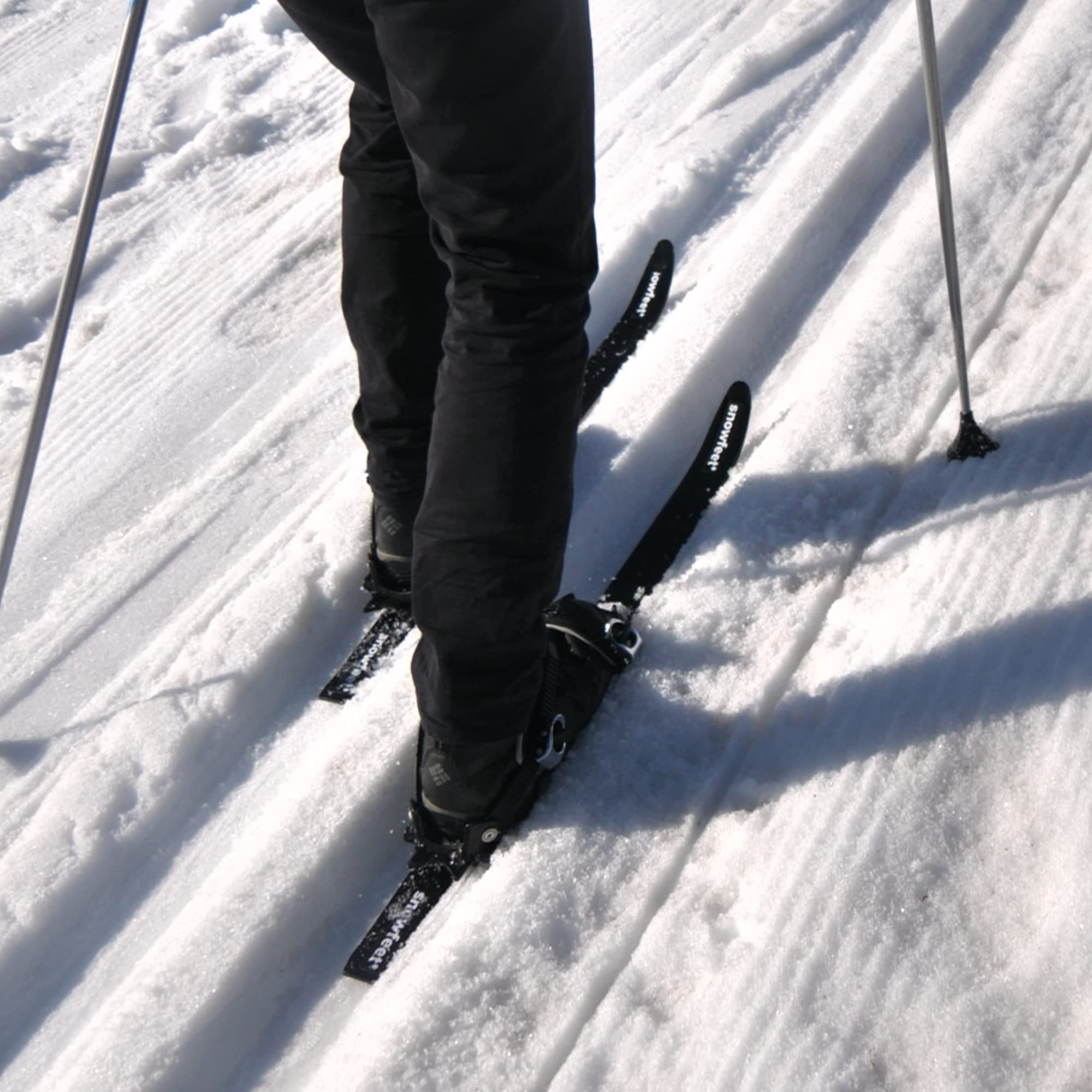Snowfeet Nordic | Langlaufski | 90 cm (Winterschuhe Bindungen)