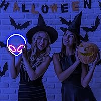 Vista 111 de Cloud Neon Signs, LED Light for Wall Decor, Battery or USB Powered for Bedroom Aesthetic Teen Girl Kid Room Christmas Wedding Party (White)