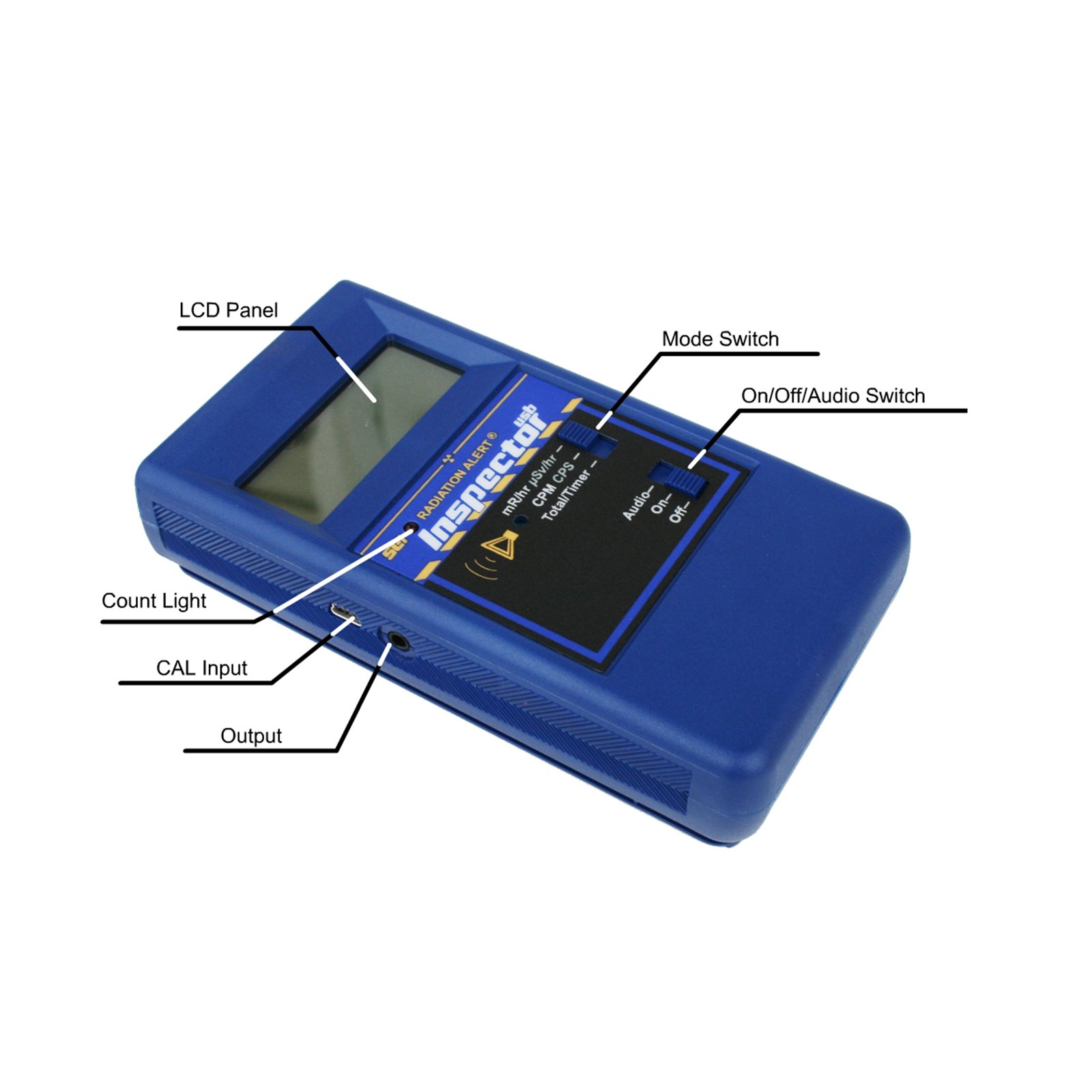 S.E. Inspector USB Geiger Counter Digital Handheld Nuclear Radiation