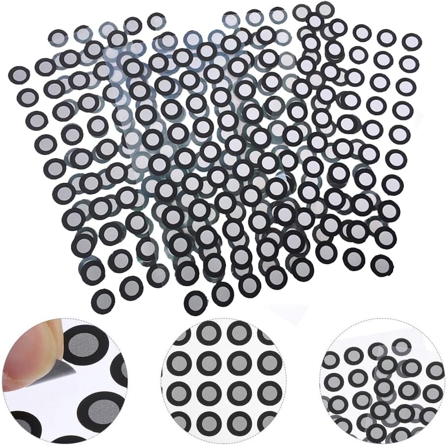 3D Scanning dots,Scanning Markers,Tracking dots for 3D Scanning,High Reflective 3D Scanner dots,Diffuse Reflection Markers Easily Compatible with Einscan Creality Revopoint 3D Scanner (900)