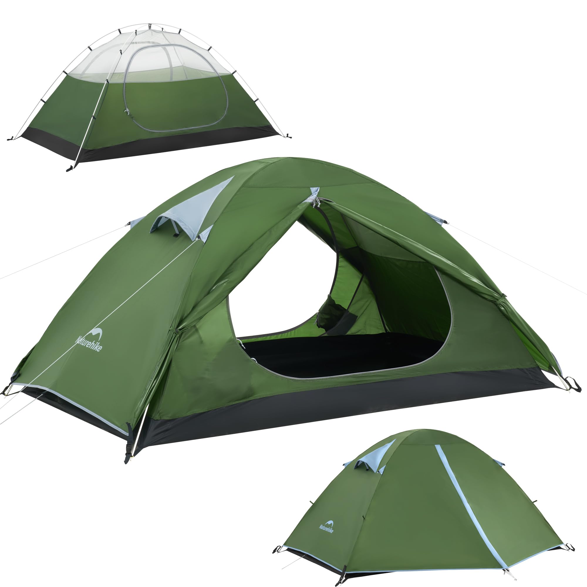 Naturehike 2人用テント グリーン Amazon.co.jp: Naturehike公式ショップ テント 2人用 グリーン A型
