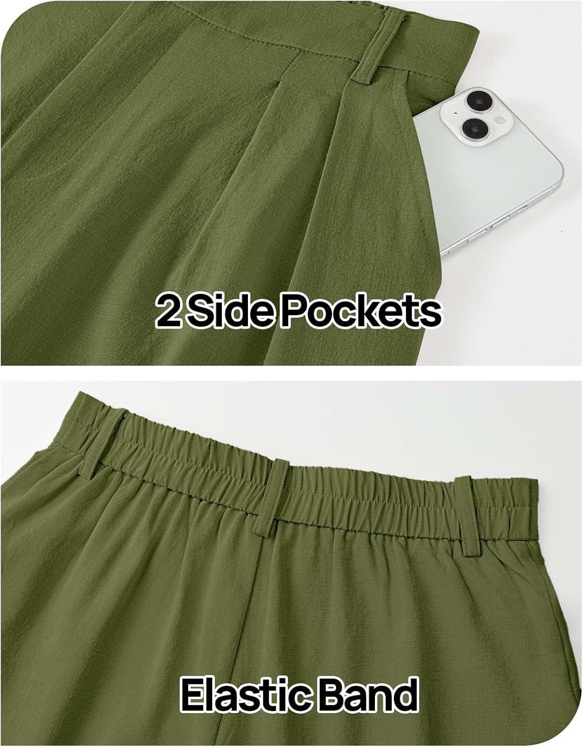 MEROKEETY Women's 2 Piece Outfits Summer 2026 Sleeveless Suit Vest Wide Leg Pants Business Work Casual Blazer Sets - Image 7