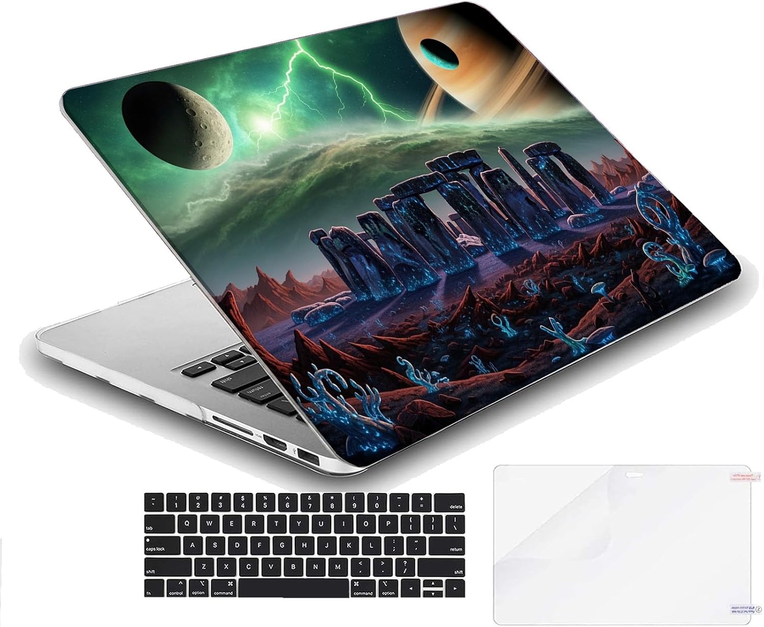 Compatible with MacBook Neo 13-inch, Hard Shell Case with Keyboard Cover and Screen Protector (A3404 A18 Pro chip, 2026 Release) - Stonehenge MC22600