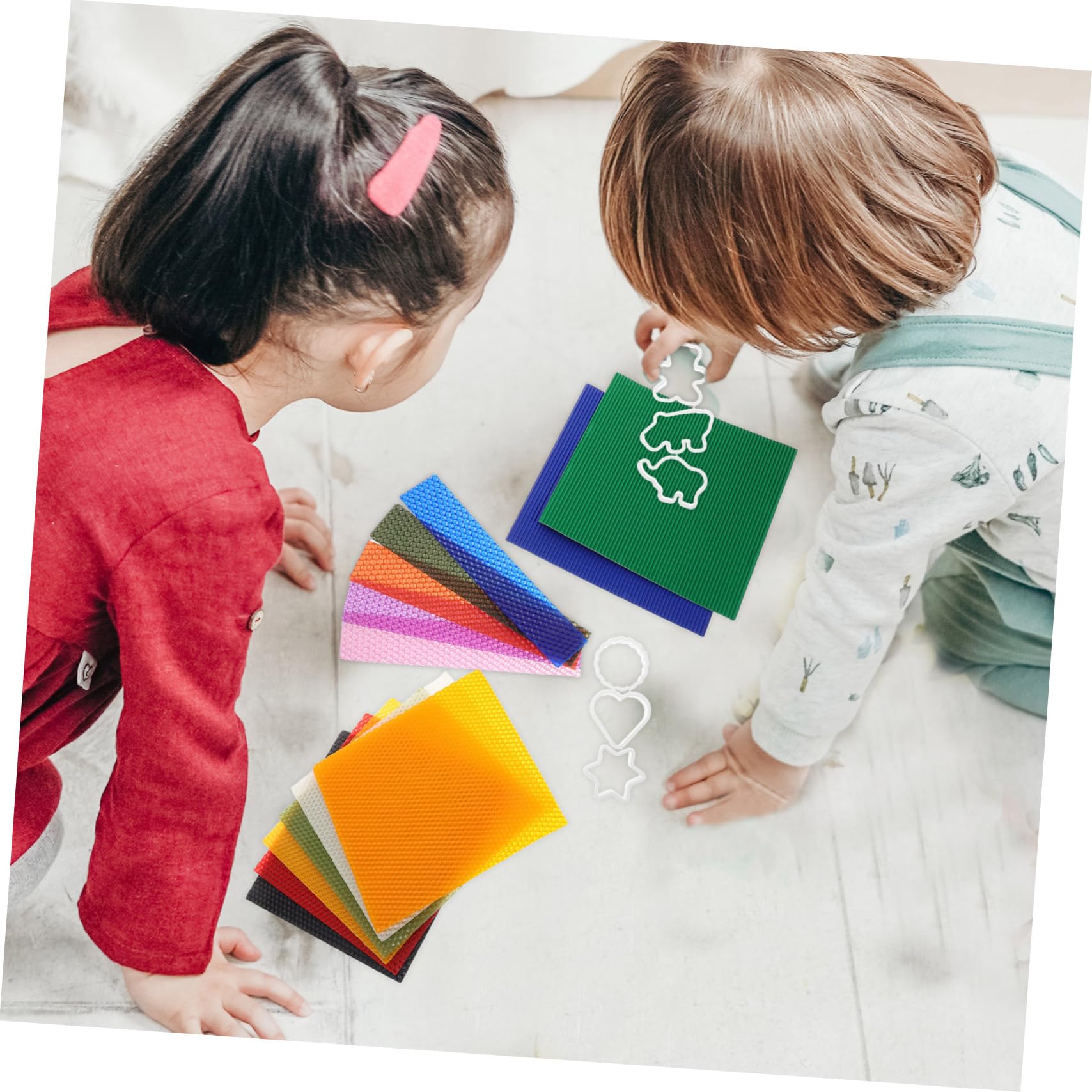 CIYODO Kit de Vela de Panal para Niños, 1 Juego, Manualidades de Cera