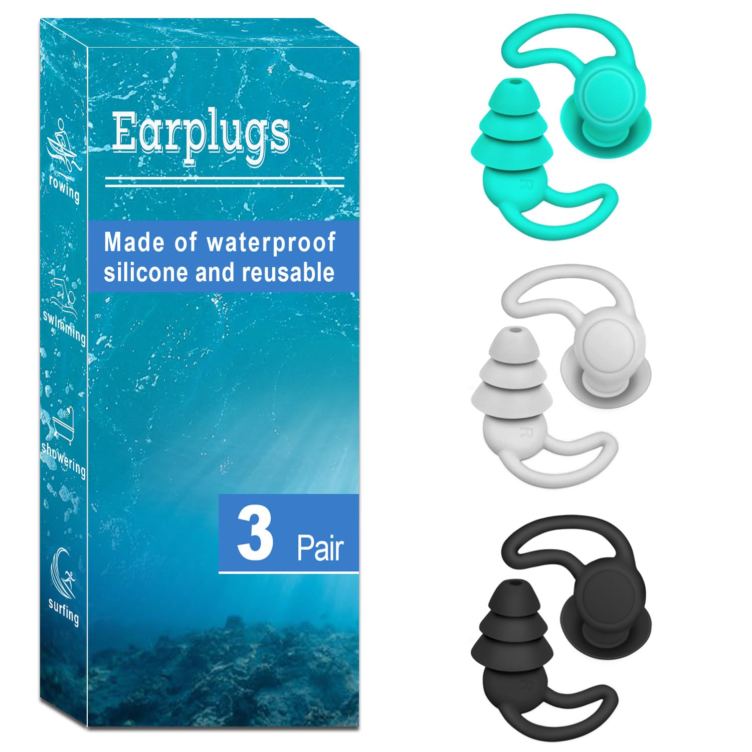 Bouchons d'oreille pour la natation