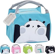 Cartoon Lunch Bag, Small Children's Thermal Bag, Children's Lunch Bag, Reusable Lunch Bags, Mini Cooler Bag Children, Cartoon (Panda)