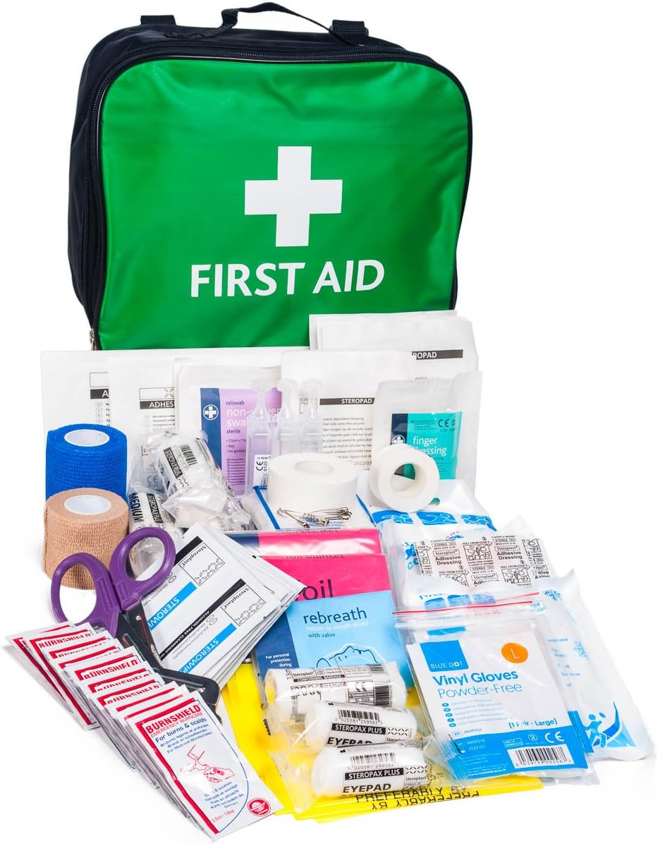 Astroturf First Aid Kit in Green Bag