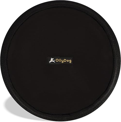 Miniatura 7 de OllyDog Disco de volante, frisbee para perro, ligero y flotante, juguetes interactivos, cosas para perros, suaves con los dientes y las encías