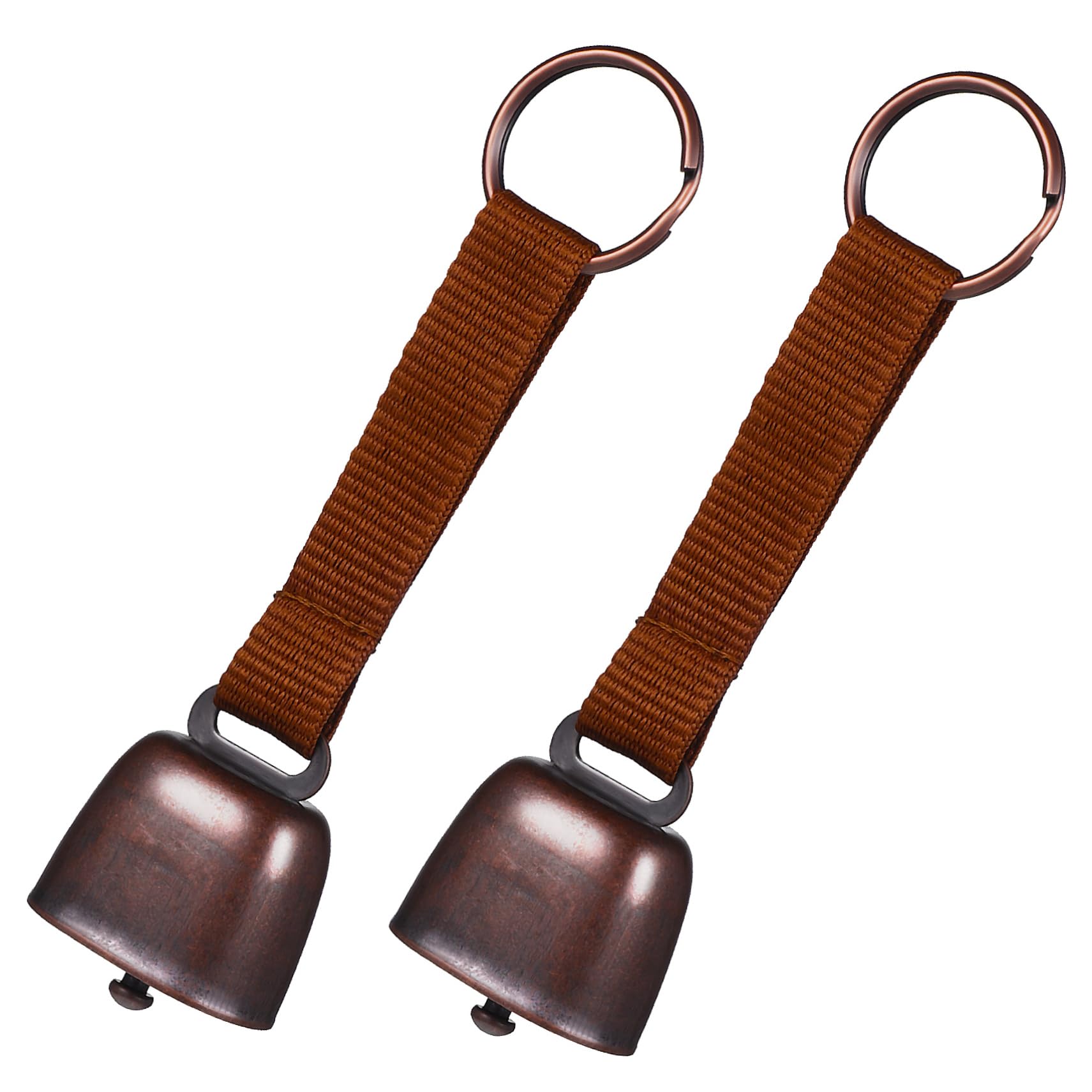 Hemobllo Small Bear Bells for Hiking 2 Pack Warning Bell Soft Webbing for Outdoor Adventure