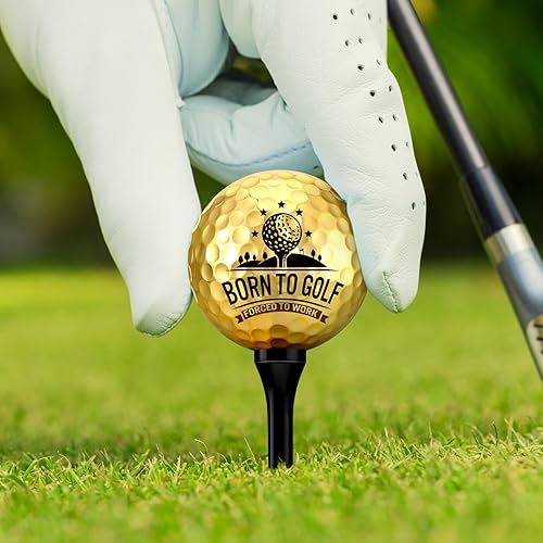 Miniatura 3 de Pelotas de golf de jubilación con camisetas y caja de regalo, regalos divertidos de jubilación para papá, compañeros de trabajo, golfistas y esposo