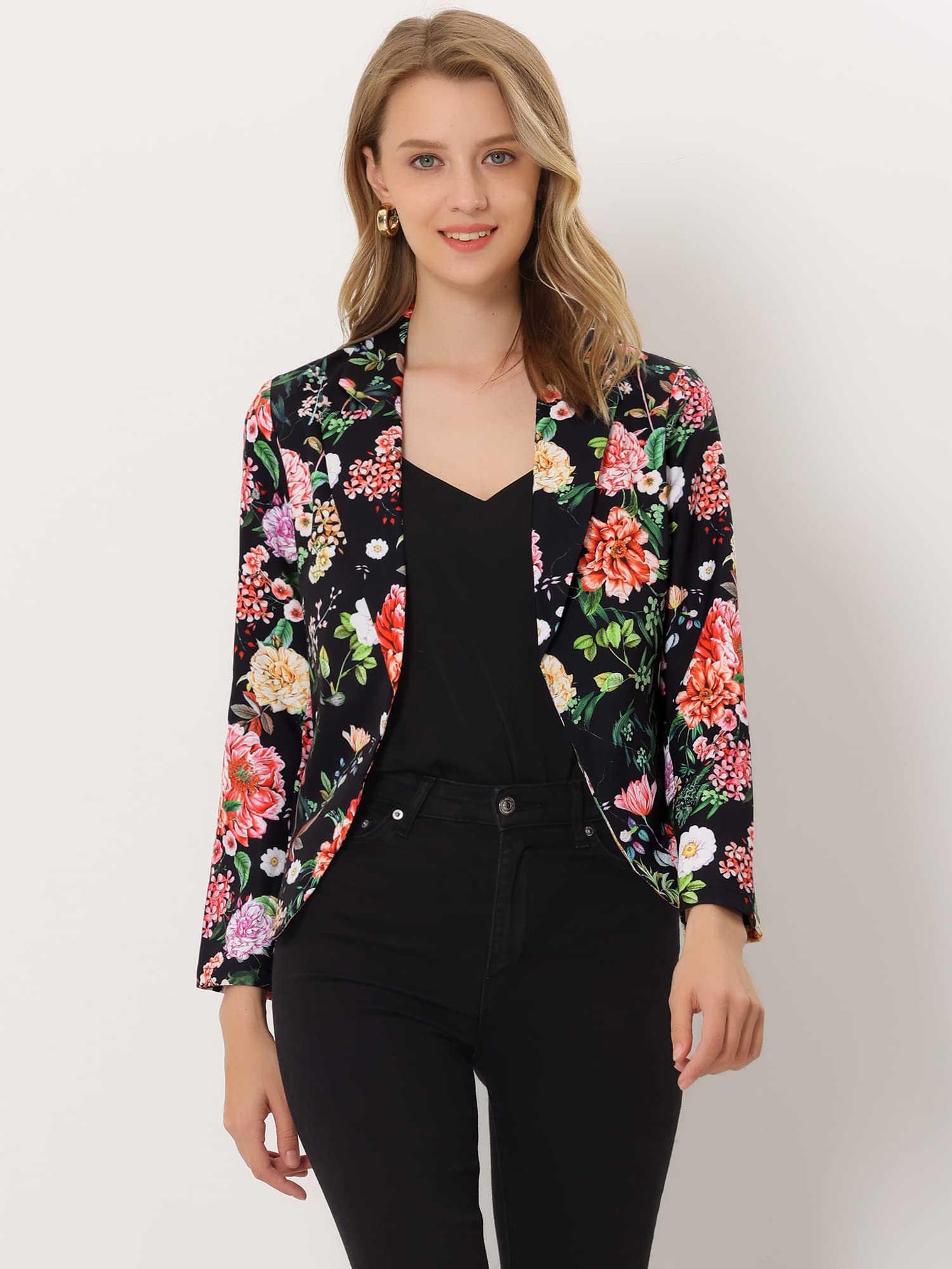 Allegra K Damen Blazer Blazer