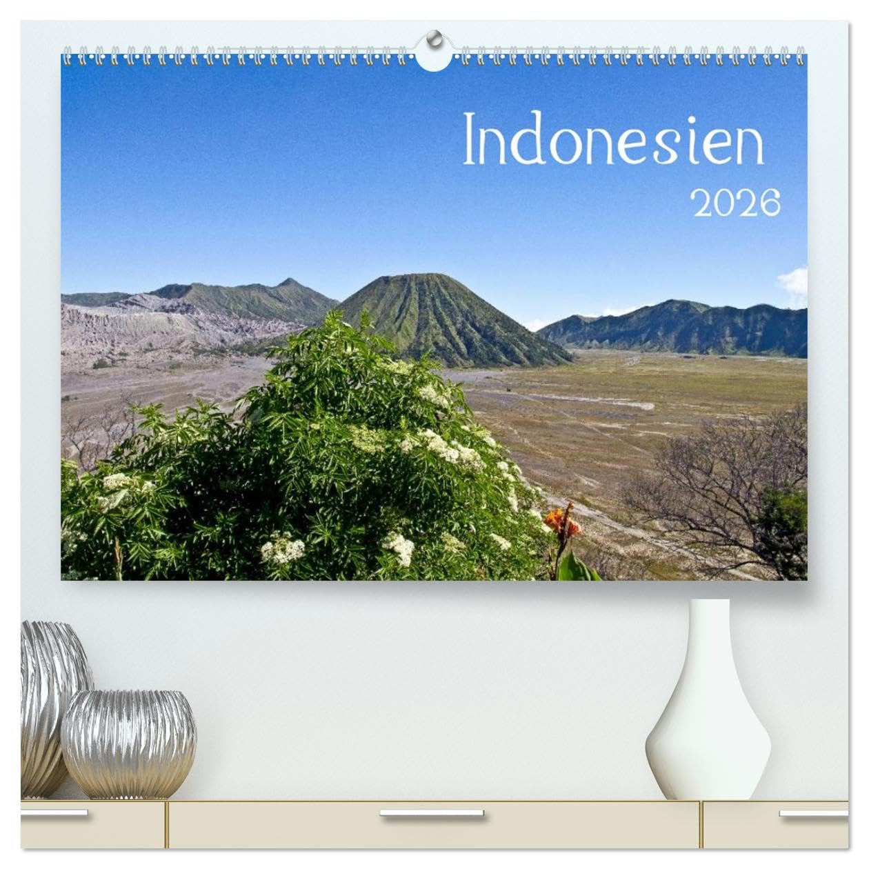 Indonesien (hochwertiger Premium Wandkalender 2026 DIN A2 quer), Kunstdruck in Hochglanz: 12 Fotos aus einem Land mit tausenden Gesichtern. (CALVENDO Orte)