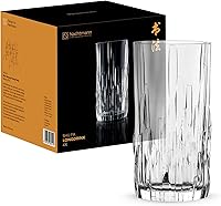 Vista 7 de Nachtmann Juego de 4 vasos de whisky de la serie Shu Fa, cristal transparente, de 4 pulgadas, vaso para whisky, cóctel, licor o bourbon, 11 onzas