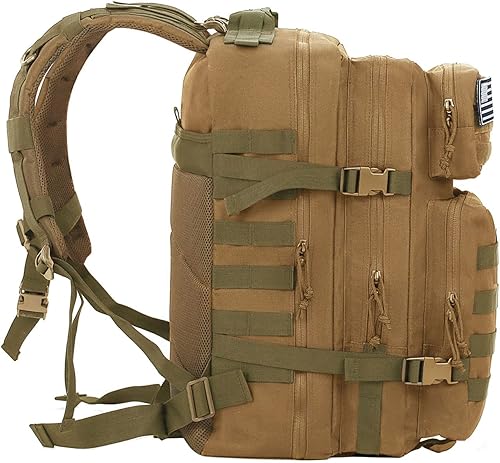 Miniatura 3 de Mochila táctica, mochila táctica Molle, mochila para hombres, mochila militar para campamento