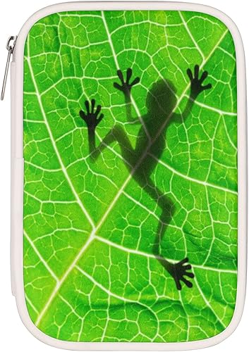 Miniatura 8 de Estuche para lápices de fresa Multifuncional Lindo titular de la pluma de cuero de la PU con cremallera Bolsa de la pluma de papelería