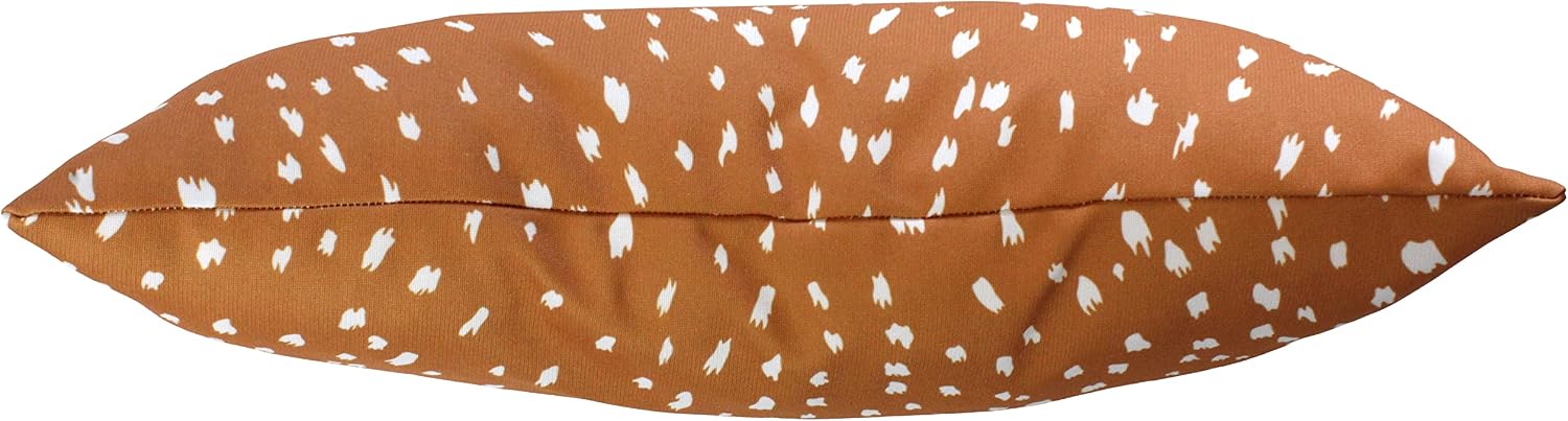 College Covers Animal Print Pillows Decorative Pillow, 16" X 6", Deer Tan