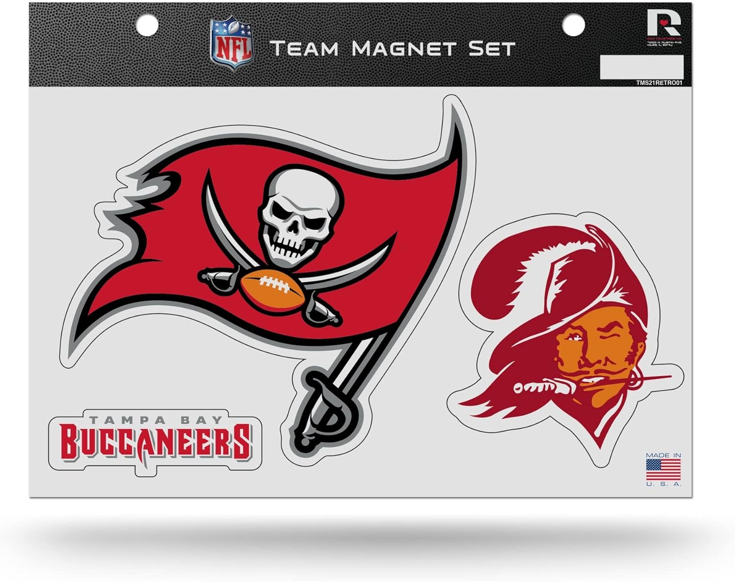 Rico Industries NFL Tampa Bay Buccaneers Team Magnet Set 8.5" x 11" - Home Décor - Regrigerator, Office, Kitchen 4 71H3cI BFhL. AC SL1500