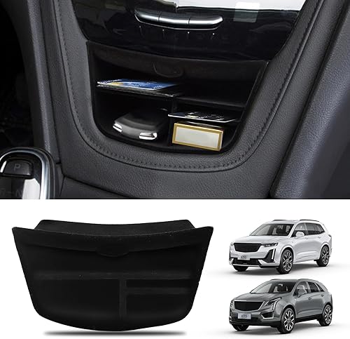 Miniatura 1 de Organizador de consola central para Cadillac XT5 (2016-2023) XT6 (2020-2023), bandeja de consola XT5 y XT6, organizador de consola