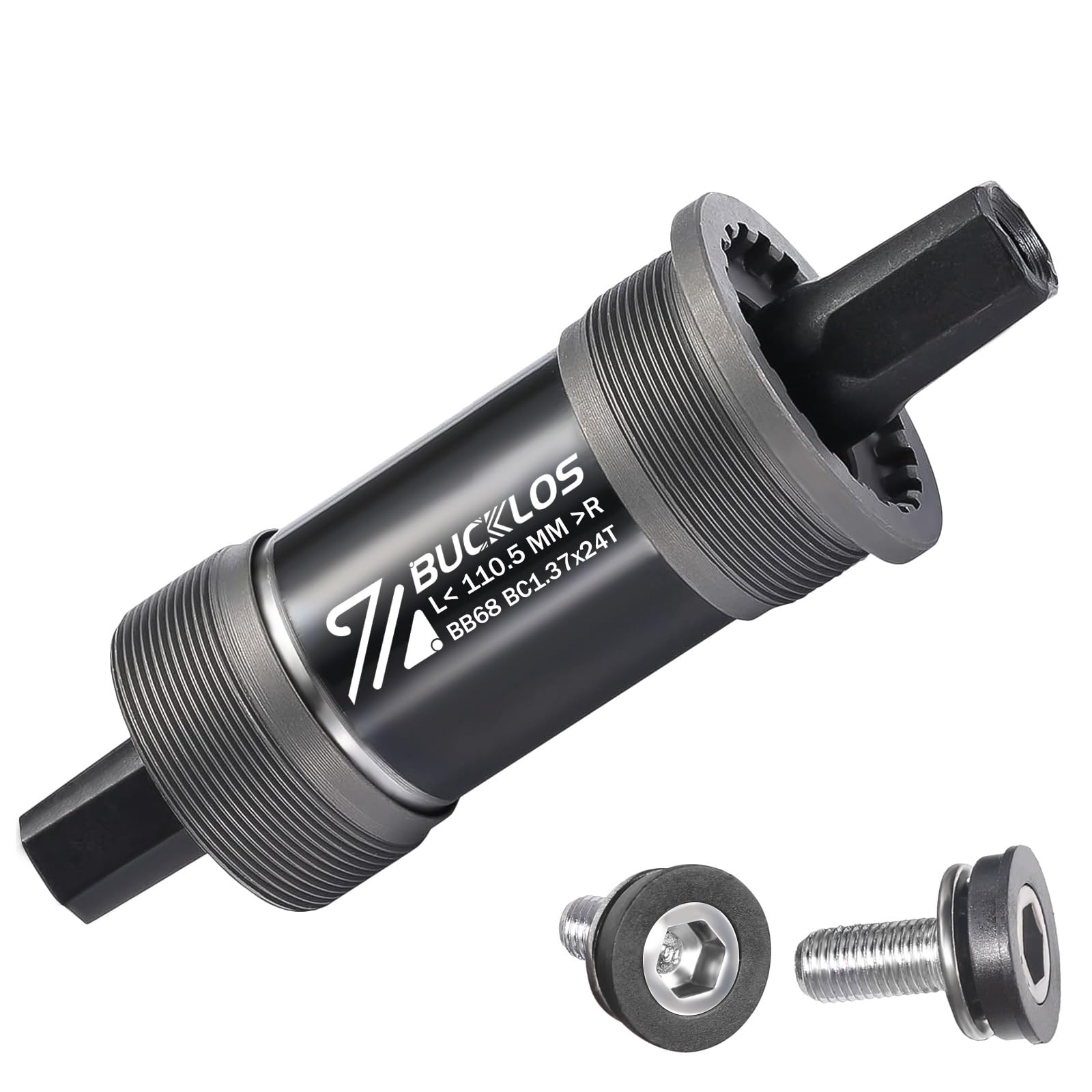 JIASHUNHE Bottom Bracket Bottom Bracket Bicycle Square Road Mountain Bike(BB68-110.5MM)