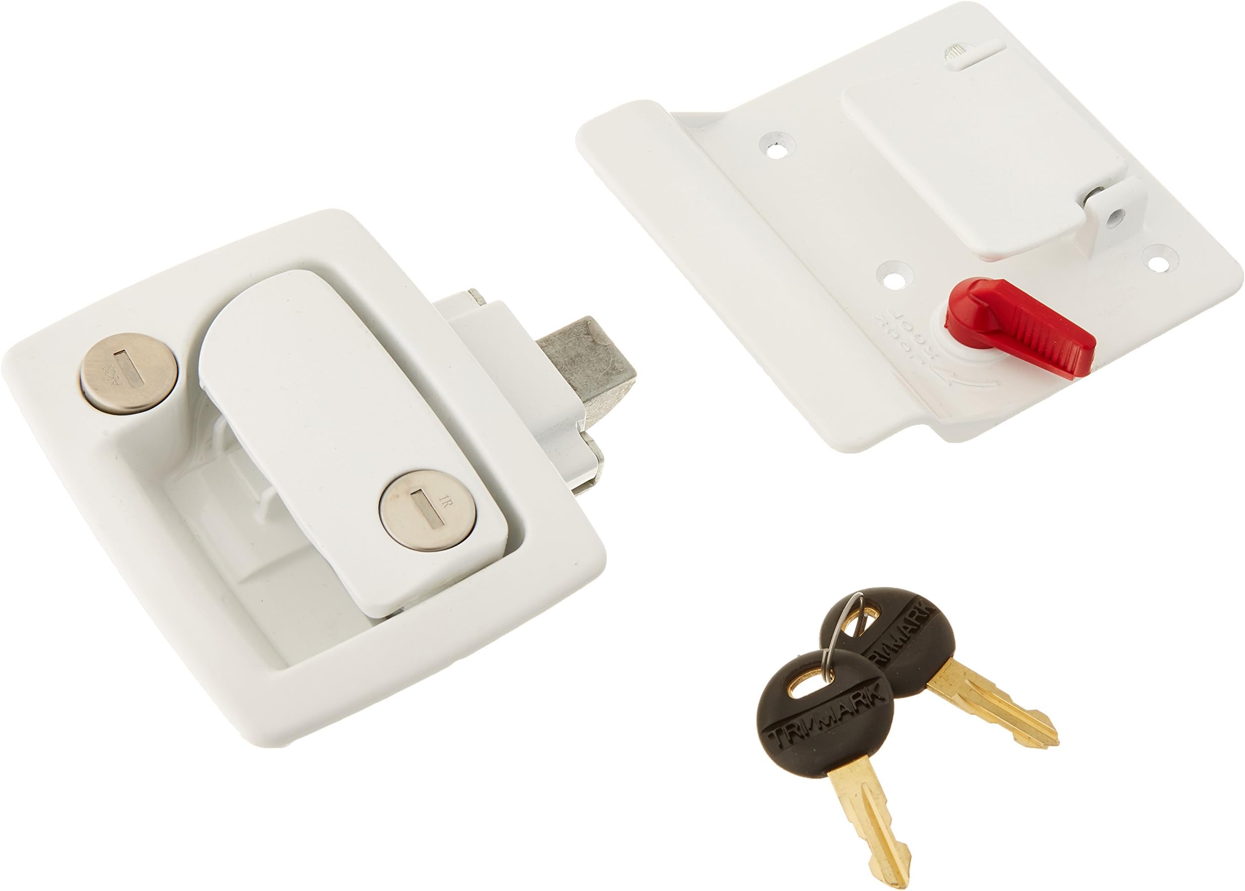 TRIMARK60251WHT White Door Lock