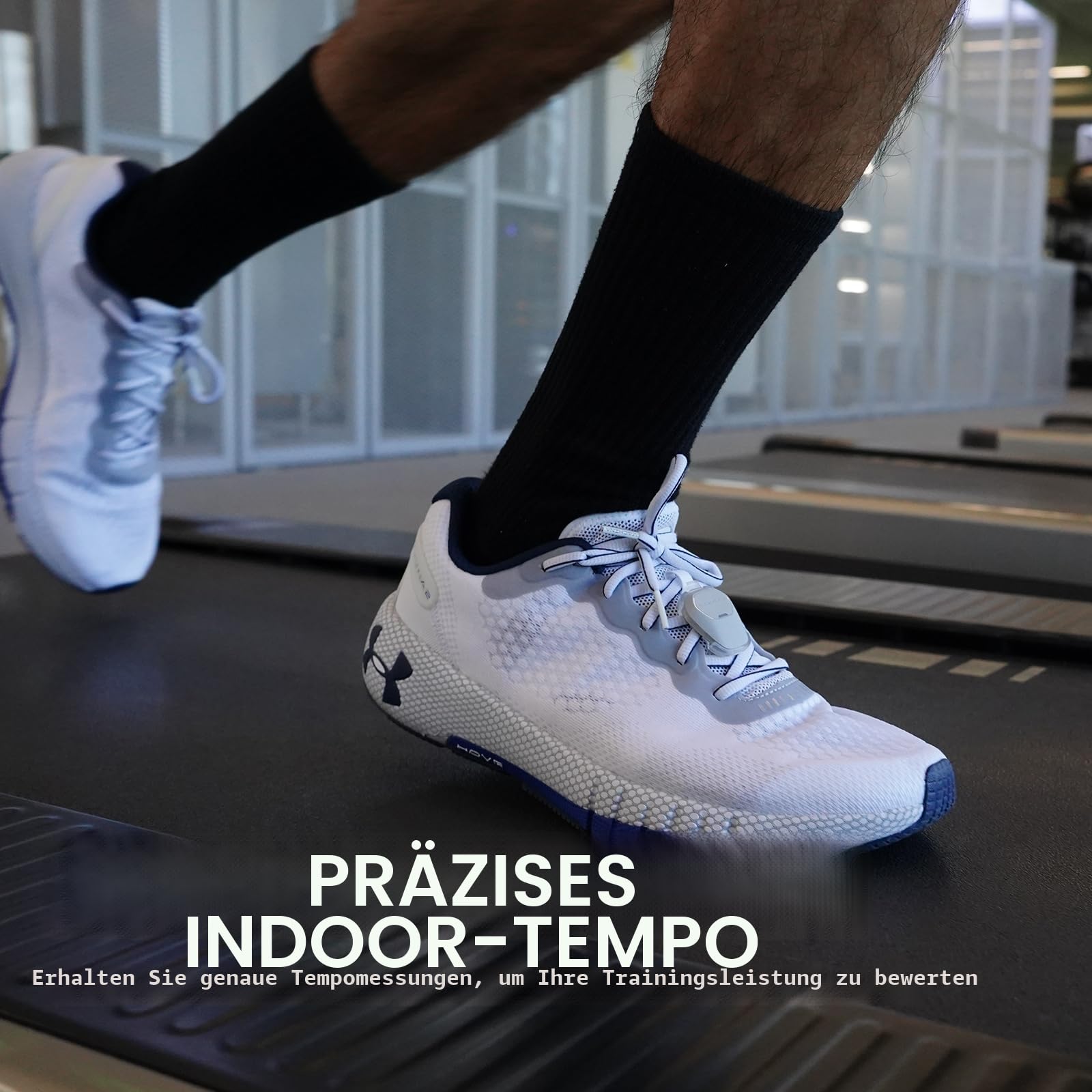 COROS POD 2, Uhrensensor-Zubehör, Präzise Distanzmessung in der Halle und auf dem Laufband, Empfindlichere Echtzeit-Pace, Verbessert GPS-Daten, Clip an Schuhen oder Armband, nur für COROS-Uhren