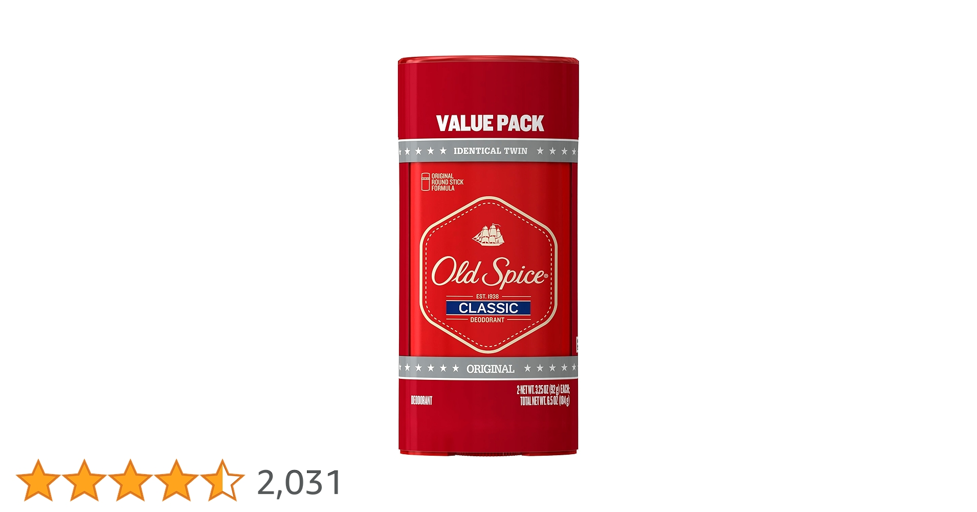 オールドスパイス Amazon | Old Spice クラシックデオドラント 男性用 24時間汗&防臭効果