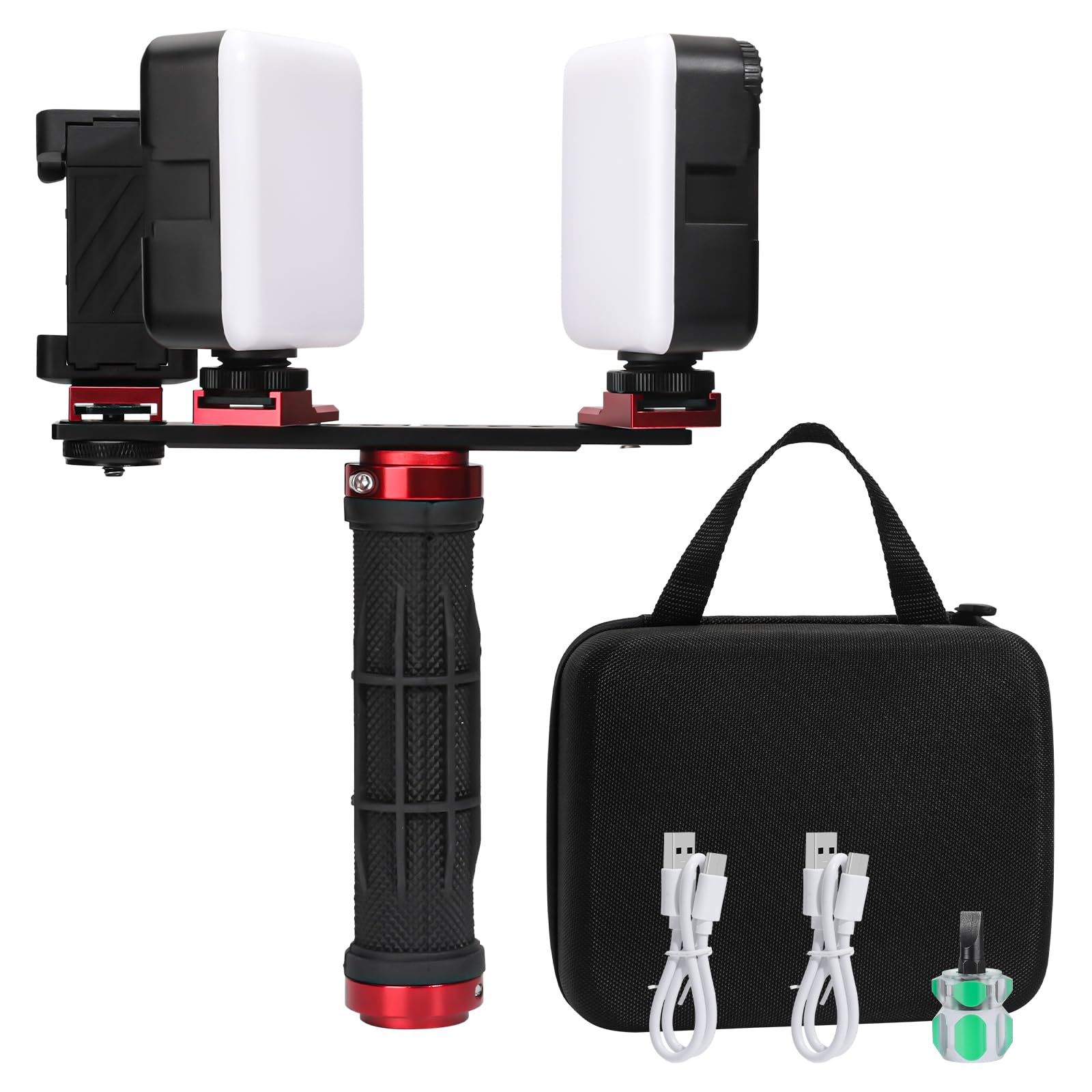 Dental Photography Aid,Dental Filling Light,Oral Cell Phone Camera Fill Light Brightness,Led Video Light Studio Lighting Kit for Home Clinic Hospital