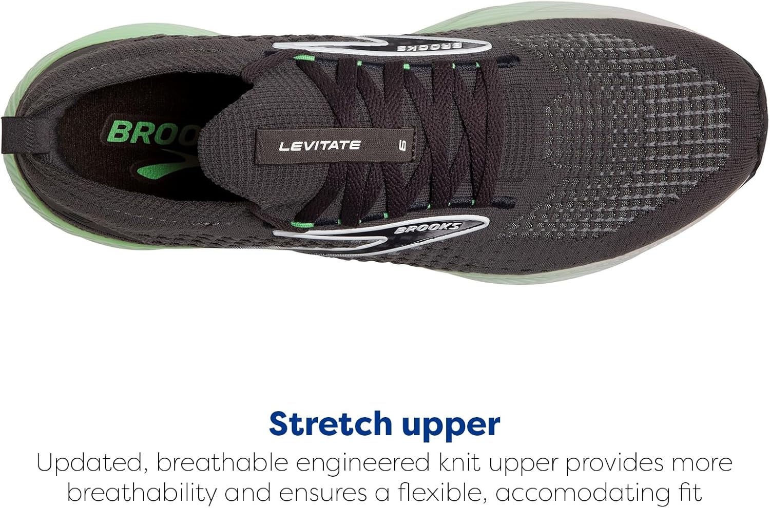 【BROOKS】ブルックス レビテイトステルスフィット6　ランニングシューズ LevitateStealthFit6 （レビテイトステルスフィット6 ホワイト