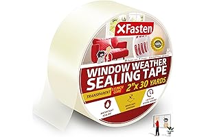 XFasten Window Tape - 2-Inch x 30-Yards